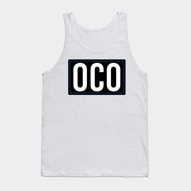 Ocon - Driver Tag Tank Top by GreazyL